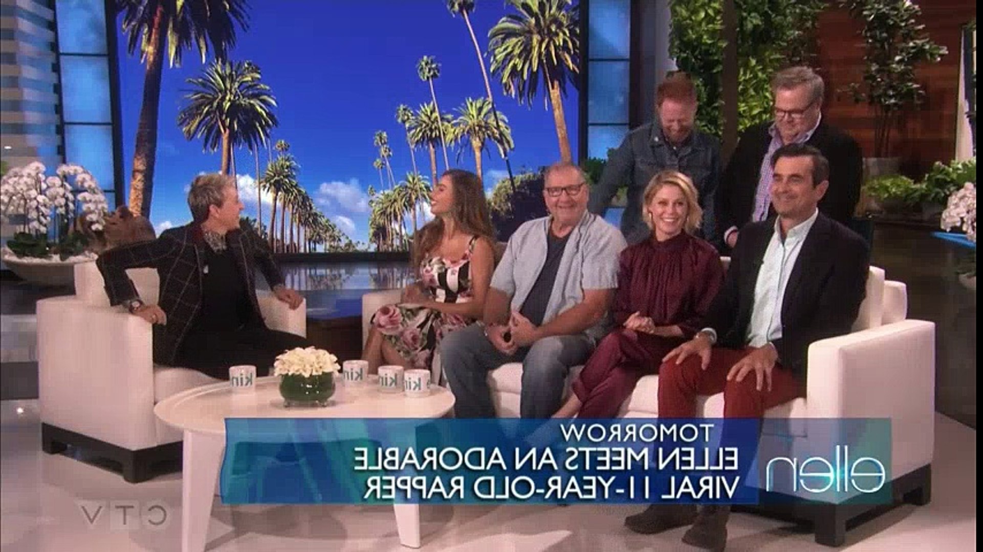 The Ellen DeGeneres Show S16E16 2018 09 25 Cast of Modern Family - video  Dailymotion