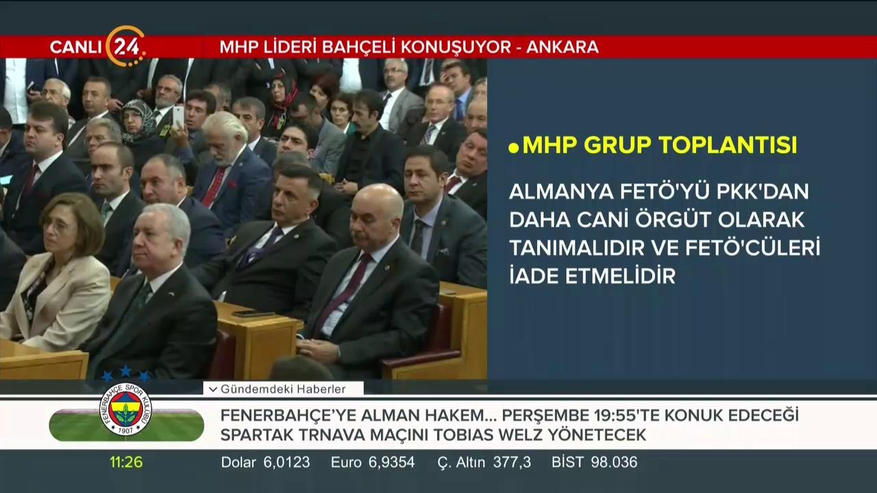 Devlet Bahçeli konuşuyor