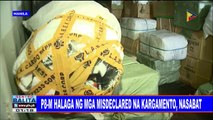 #SentroBalita: P8-M Halaga ng mga misdeclared ng kargamento, nasabat