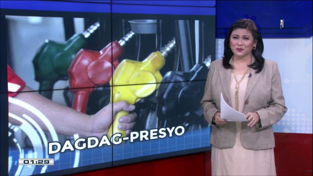 #SentroBalita: Presyo ng ilang produktong petrolyo, muling tumaas
