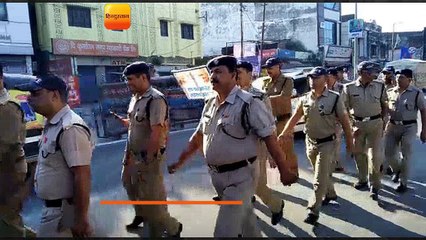 हल्द्वानी: गांधी जयंती पर पुलिस ने निकाली पदयात्रा, सुरक्षा का दिया संदेश