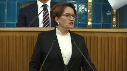 Akşener: 'Anayasa ve yasaların güvencesindeki haklar iki dudağın arasından çıkan sözlerle gasp edilemez' - TBMM
