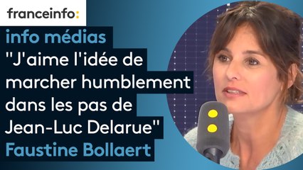 Faustine Bollaert : "J'aime l'idée de marcher humblement dans les pas de Jean-Luc Delarue"