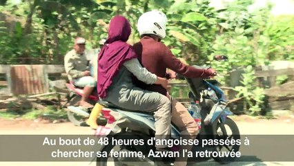 Indonésie: les retrouvailles d'un couple séparé par le tsunami