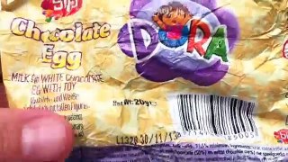 Tv cartoons movies 2019 DORA THE EXPLORER Surprise Eggs Unboxing gift Chocolate toy Dora la exploradora (2)