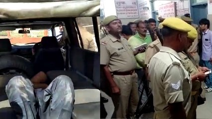 यूपी: केंद्रीय मंत्री की सुरक्षा ड्यूटी में तैनात दारोगा ने खुद को मारी तीन गोलियां, मौत