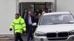 Boris Johnson heckled as he arrives for party conference