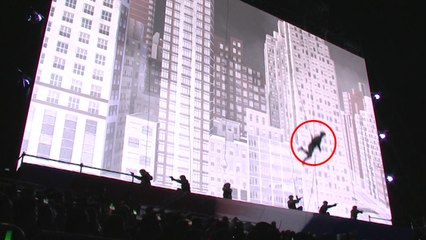 국군의 날 기념식 레펠 추락 논란?‥"사고 아닌 연출" / YTN