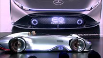 Mercedes-Benz EQ Silver Arrow premiere at the 2018 Paris Motor Show