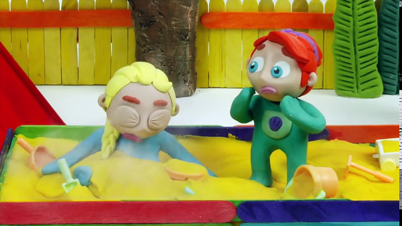 Tv cartoons movies 2019 FROZEN ELSA & HULK PLAY VIDEO GAMES ❤ Spiderman, Hulk & Frozen Play Doh Cartoons For Kids