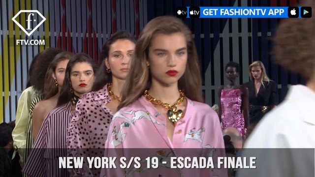 New York Fashion Week Spring/Summer 2019 - Escada | FashionTV | FTV