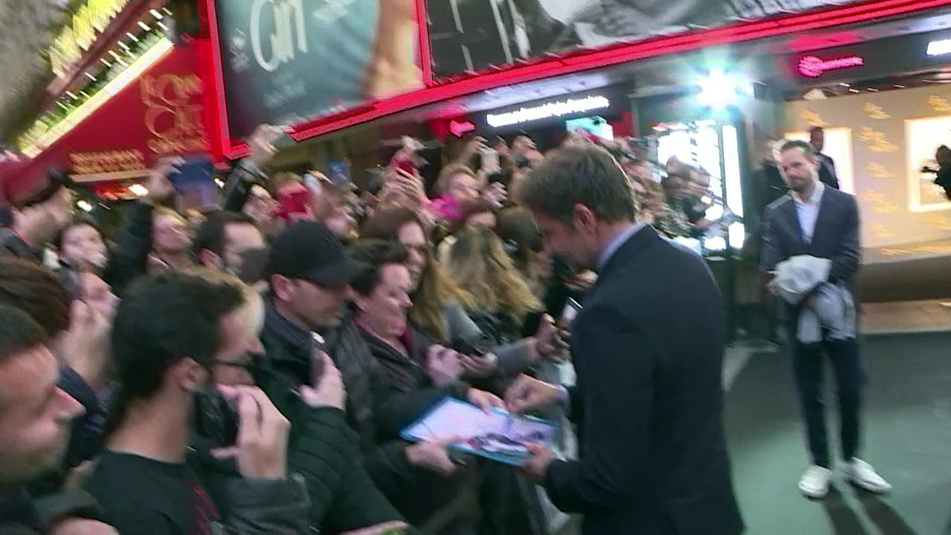 Bradley Cooper à Paris pour l'avant-première de