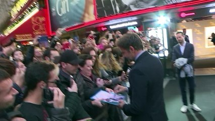 Bradley Cooper à Paris pour l'avant-première de "A Star is born"
