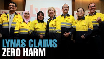NEWS: Lynas says zero harm from Gebeng plant 