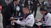 [스포츠 영상] 인도네시아 장애인 아시안게임 개막…선수단 출국