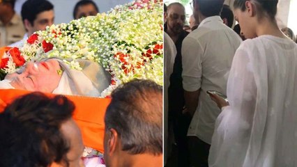 Alia Bhatt ने करवाए Ranbir Kapoor को दादी Krishna Raj Kapoor के अंतिम दर्शन; Watch Video | FilmiBeat