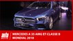 Mondial de l'auto 2018 : les Mercedes Classe B et A35 AMG en images