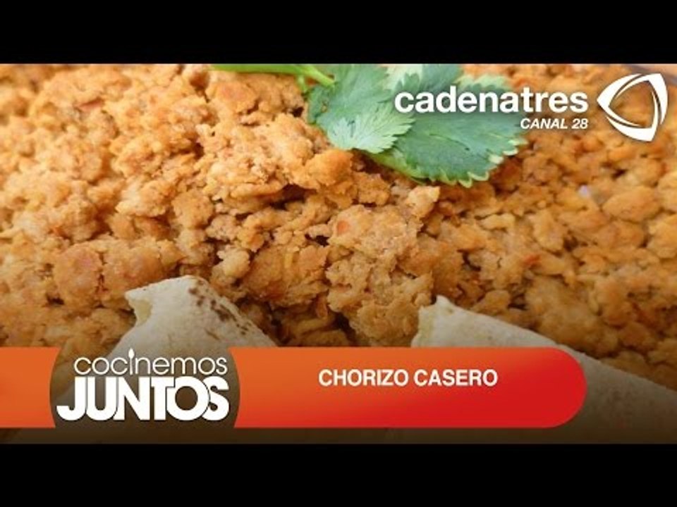 CHORIZO CASERO ¿Cómo preparar chorizo casero?