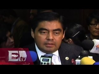 No es necesaria seguridad especial para legisladores, dice Miguel Barbosa / Vianey Esquinca