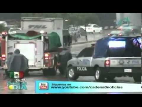 Fuertes lluvias provocan inundaciones en el Valle de México (VIDEO)