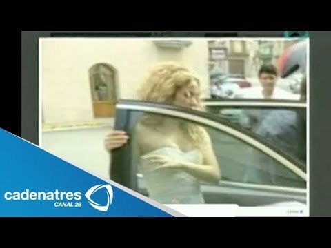 Shakira y Gerard Piqué bautizan a Milan / Shakira and Gerard Pique baptize Milan