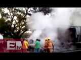 Se incendia camión en Morelos a causa de falla mecánica / Todo México