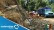 Deslaves y derrumbes en Hidalgo dejan incomunicados a varios poblados