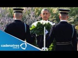 Barack Obama rinde homenaje a víctimas del 11-S