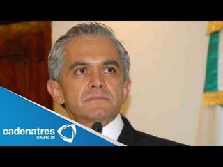 Miguel Ángel Mancera opina sobre la situación de la CNTE