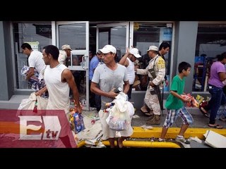 Los actos de rapiña en BCS tras el paso del huracán Odile/ Entre Mujeres