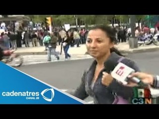 Movilizaciones de la CNTE impiden a capitalinos llegar puntual a su lugar de trabajo