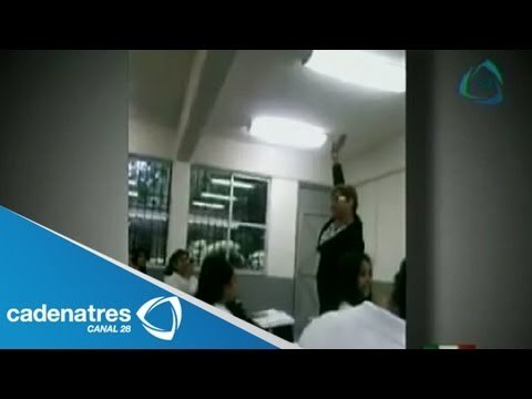 Maestra expone a su alumna frente a sus compañeros por insultarla en twitter