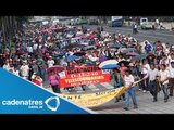 Manifestaciones de la CNTE afecta a ciudadanos y a alumnos que no tienen clases