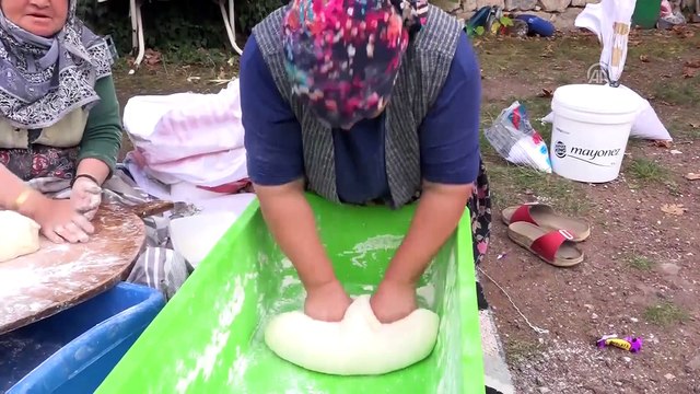 Kadınların 'imece' usulü kış hazırlığı telaşı - KÜTAHYA