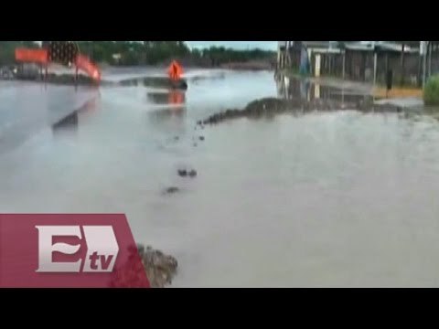 Intensas lluvias provocan inundaciones en Nuevo Laredo, Tamaulipas/ Titulares