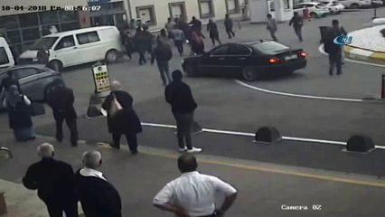 SEAH'ta doktor darp edildi... O anlar kamerada