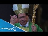 Cardenal Norberto Rivera pide a los mexicanos ayudar a los damnificados por Ingrid y Manuel