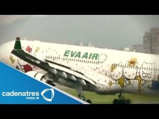 Lanzan el primer avión Hello Kitty Jet en Los Ángeles / Hello Kitty Jet