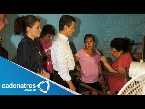 Enrique Peña Nieto continúa recorridos por comunidades afectadas de Guerrero