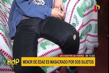 Agresión a menor en San Martín de Porres sería por venganza contra su familia