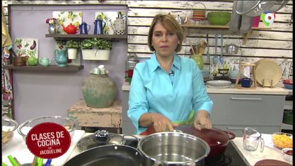 Clases de cocina con Jacqueline, Pasta con salsa de queso 02/10/2018