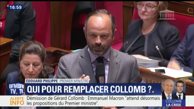 Démission de Collomb: J'aurais l'occasion de proposer au président les décisions qui s'imposent , a déclaré Édouard Philippe