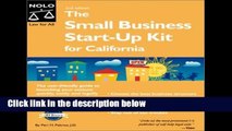 D.O.W.N.L.O.A.D [P.D.F] The Small Business Start-Up Kit for California with CDROM by Peri Pakroo
