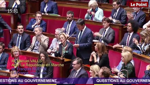 Adieux de Manuel Valls à l'Assemblée : entre ovation et huées
