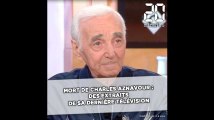 Mort de Charles Aznavour: Des extraits de sa dernière télé