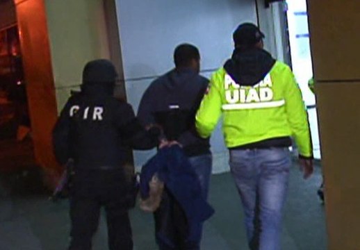 Cinco presuntos sacapintas fueron capturados al sur de Quito