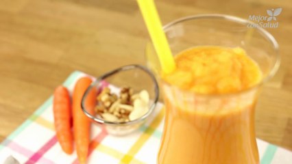 Cómo hacer batido de manzana y zanahoria
