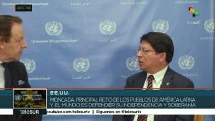ONU: gobierno de Nicaragua resalta importancia de defender la paz