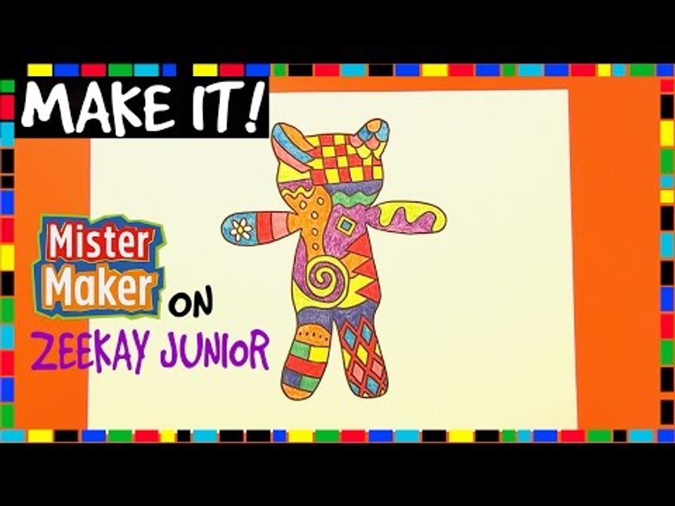 Bear Doodle | MAKE IT! | ZeeKay Junior
