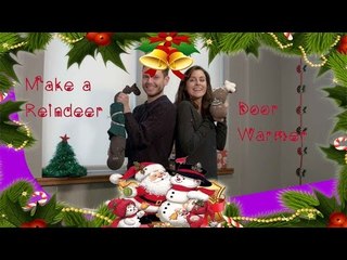 Make a Reindeer Door Warmer! | VLOGMAS with Will Manning & LaurBubble | ZeeKay Junior